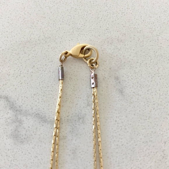 16” Gold Necklace With Feather Pendant - Picture 5 of 5